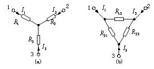 电阻的星形和三角形联结 电阻的星形和三角形联结