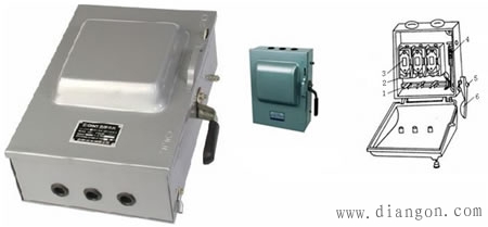 刀开关型号和符号图解