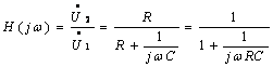 RC电路的频率特性