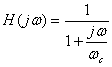 RC电路的频率特性