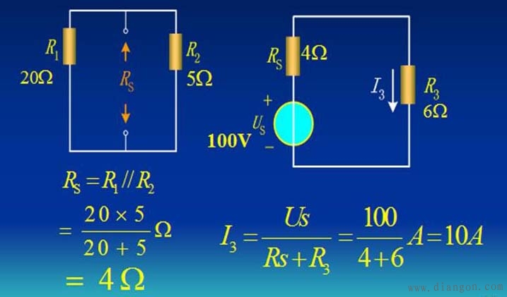 叠加定理和戴维宁定理