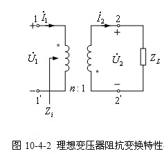 理想变压器的阻抗变换特性