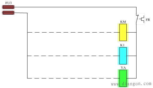 深孔钻三次进给的控制线路设计
