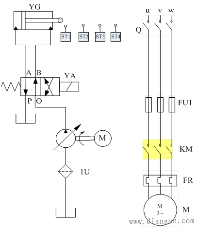 深孔钻三次进给的控制线路设计