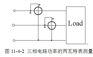 三相电路功率的测量 三相电路功率的测量