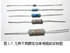 电阻的额定功率