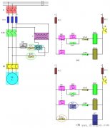 能耗制动的控制线路电气原理图解