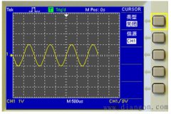 示波器游标的使用方法图解