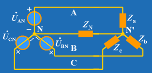 不对称三相电路的概念