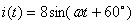 正弦信号的相量表示 正弦信号的相量表示