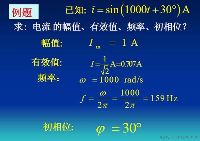 正弦交流电路分析_正弦量的三要素 正弦交流电路分析_正弦量的三要素
