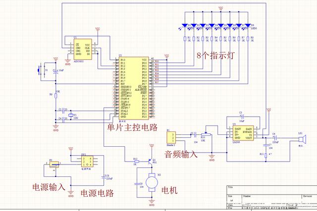 毕业论文：单片机音乐@喷泉制作-DIY分享全部资料元件清单