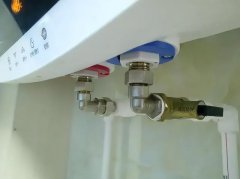 美的热水器进水阀滴水的处理方法