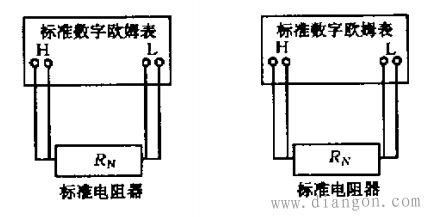 直流数字式欧姆表检定