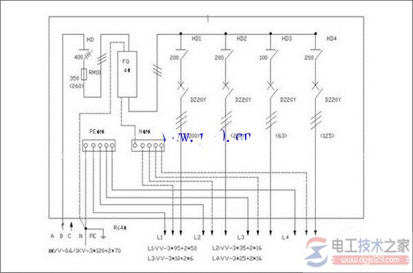一文看懂多种照明配电箱的接线图