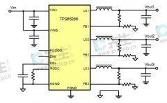 TPS65266RHBT同步降压DC电源芯片产品引脚功能资料