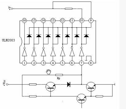 ULN2003A型号功率电子开关规格参数引脚图资料