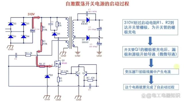 自激振荡电路工作原理