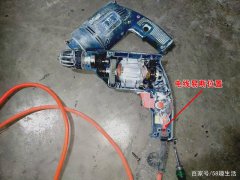 手持式电钻、角磨机、磨棒等电动工具时好时坏的检查与维修