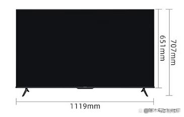 50寸电视长宽高分别是多少