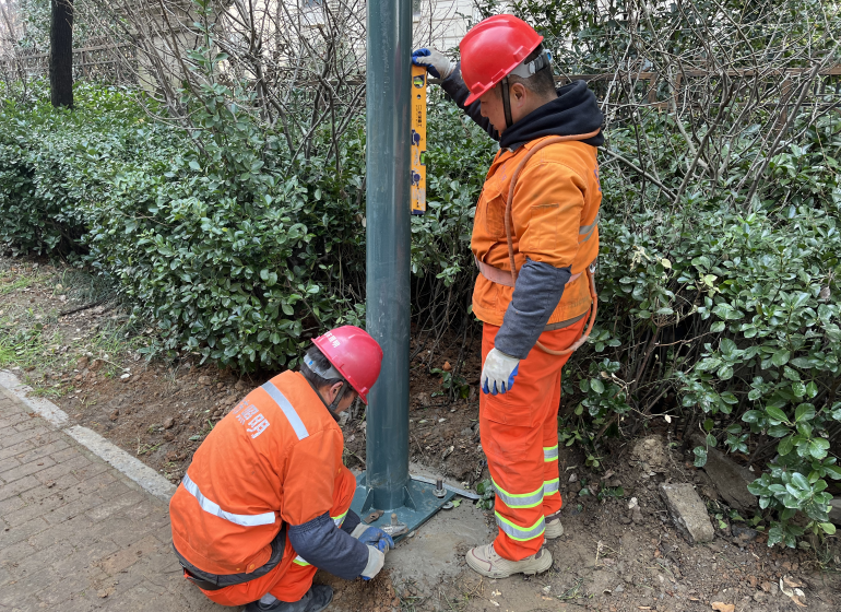 江苏无锡江阴市芙蓉湖及黄山景区周边道路照明又焕新