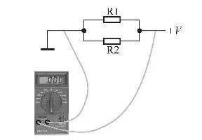 电阻并联电路开路和短路故障如何自测？