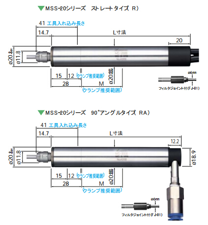 日本NAKANISHI 小型气动主轴 MSS-2008RA