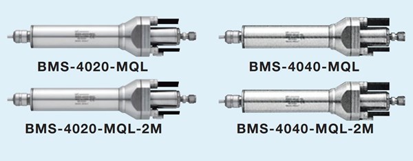 日本NAKANISHI中西 NSK中心出水主轴 BMS-4020-MQL钻深孔案