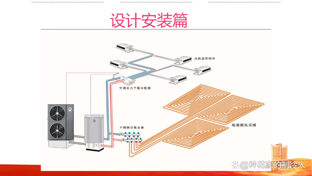 空气源热泵两联供设计、安装、计算与注意事项