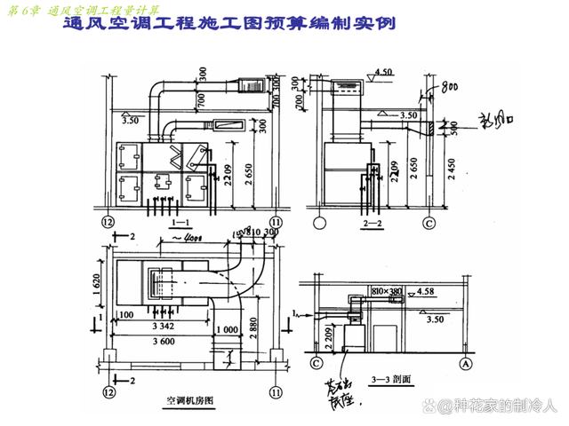 通风空调工程量计算方法