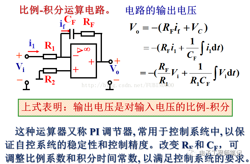 常用运放电路计算与分析