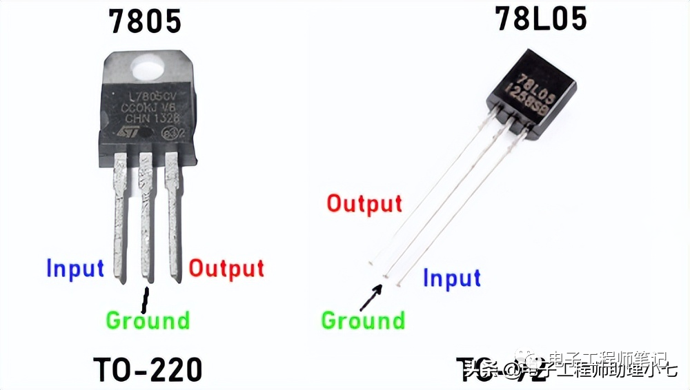 LM7805稳压器应用电路讲解