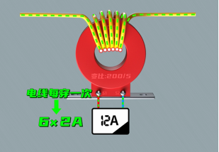 电工基础：互感器穿5圈，电流如何计算？