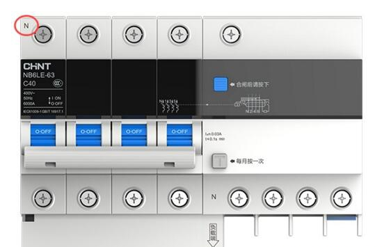 三相四线漏电保护器怎么接线图解_三相四线漏电保护器接线图