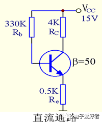基本共射放大电路原理图解