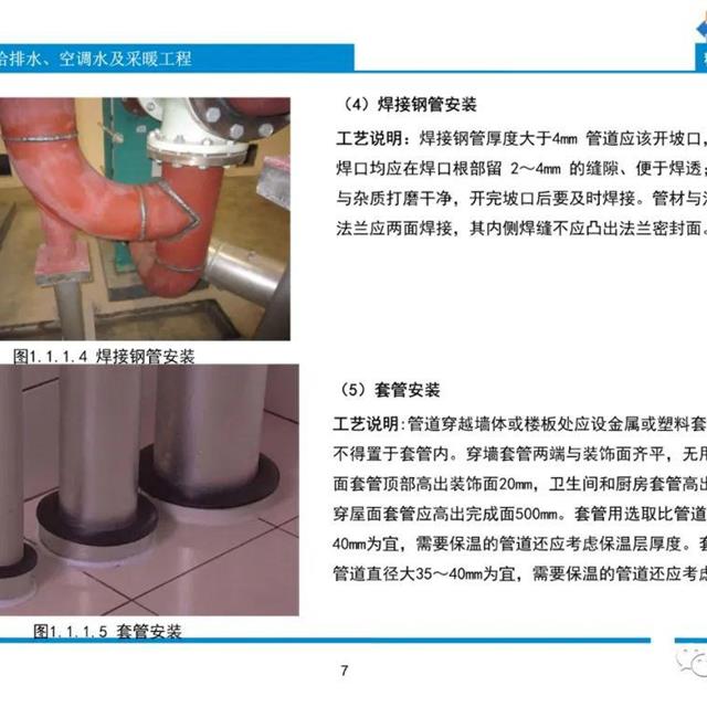 给排水、暖通、电气节点做法合集，多图