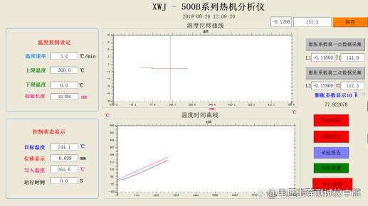 热机械分析机器 琉璃化转变温度测试仪技术参数