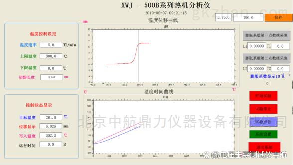 热机械分析机器 琉璃化转变温度测试仪技术参数