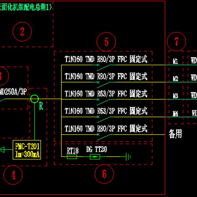 建筑电气中的配电箱图部分解读，WL1，WL2，WC各代表什么意思？