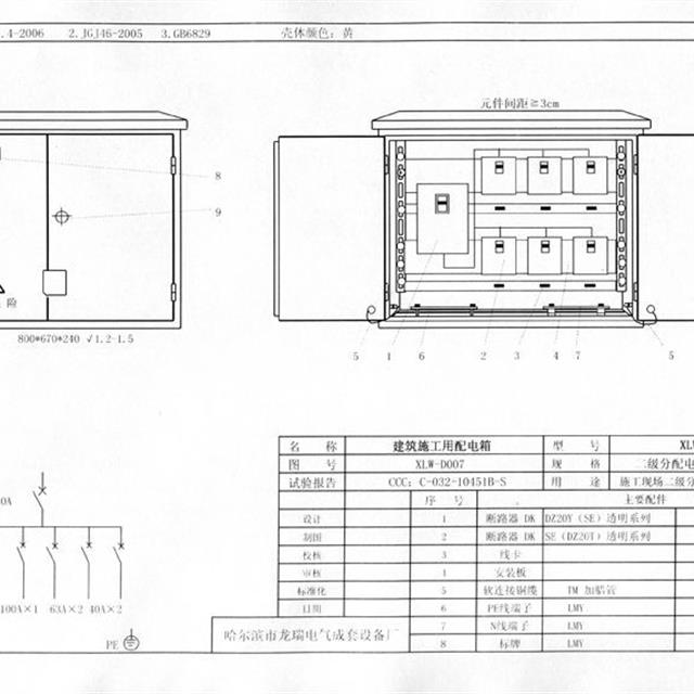 最全施工现场临时用电配电箱（柜）标准化配置图集！