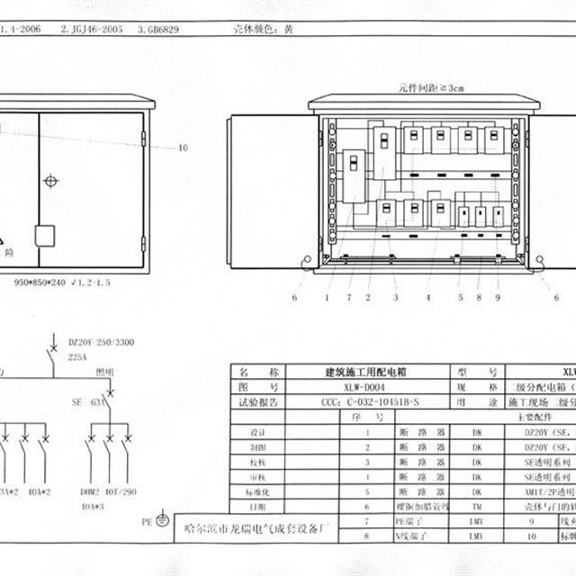 最全施工现场临时用电配电箱（柜）标准化配置图集！