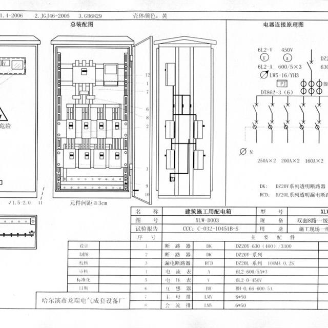 最全施工现场临时用电配电箱（柜）标准化配置图集！