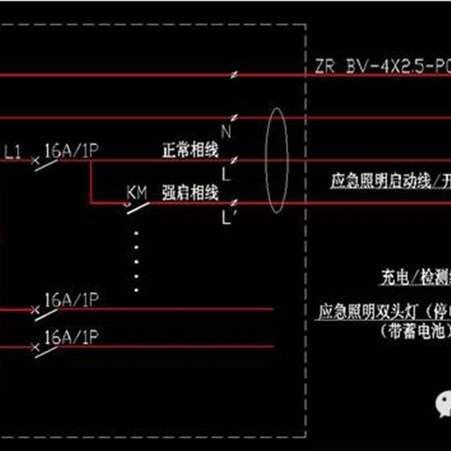 【干货】应急照明如何供电? 如何接线? 图文分析！