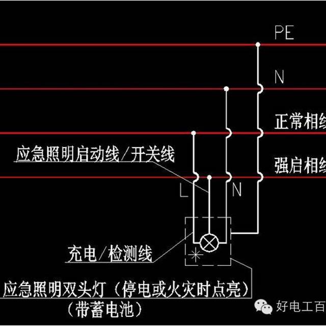 【干货】应急照明如何供电? 如何接线? 图文分析！