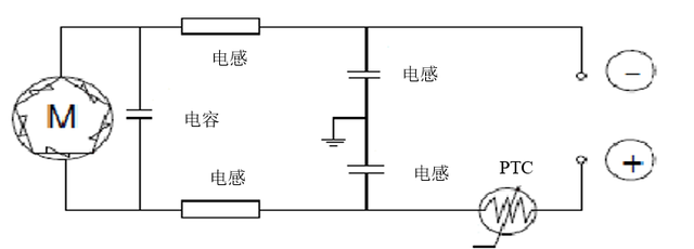 如何通过电容来降低有刷直流电机的反电动势产生的电噪音？