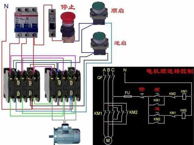 电工必备知识——常用公式单双控开关、电表、断路器接触器接线图