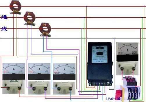 电工必备知识——常用公式单双控开关、电表、断路器接触器接线图