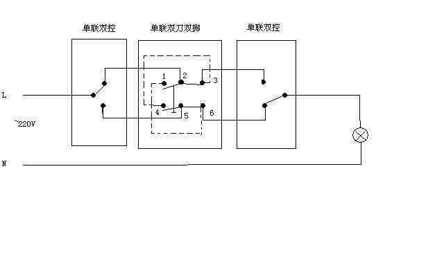 电工必备知识——常用公式单双控开关、电表、断路器接触器接线图