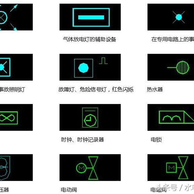 终于找到了！电气图形符号和电气文字符号大全，快快收藏吧！