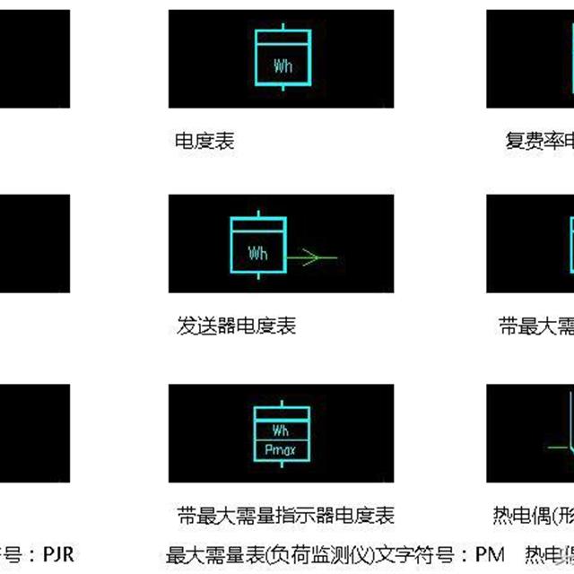 终于找到了！电气图形符号和电气文字符号大全，快快收藏吧！